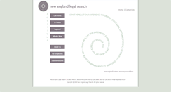 Desktop Screenshot of newenglandlegalsearch.com