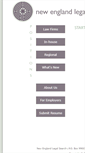 Mobile Screenshot of newenglandlegalsearch.com